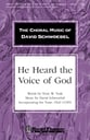 He Heard the Voice of God SATB choral sheet music cover